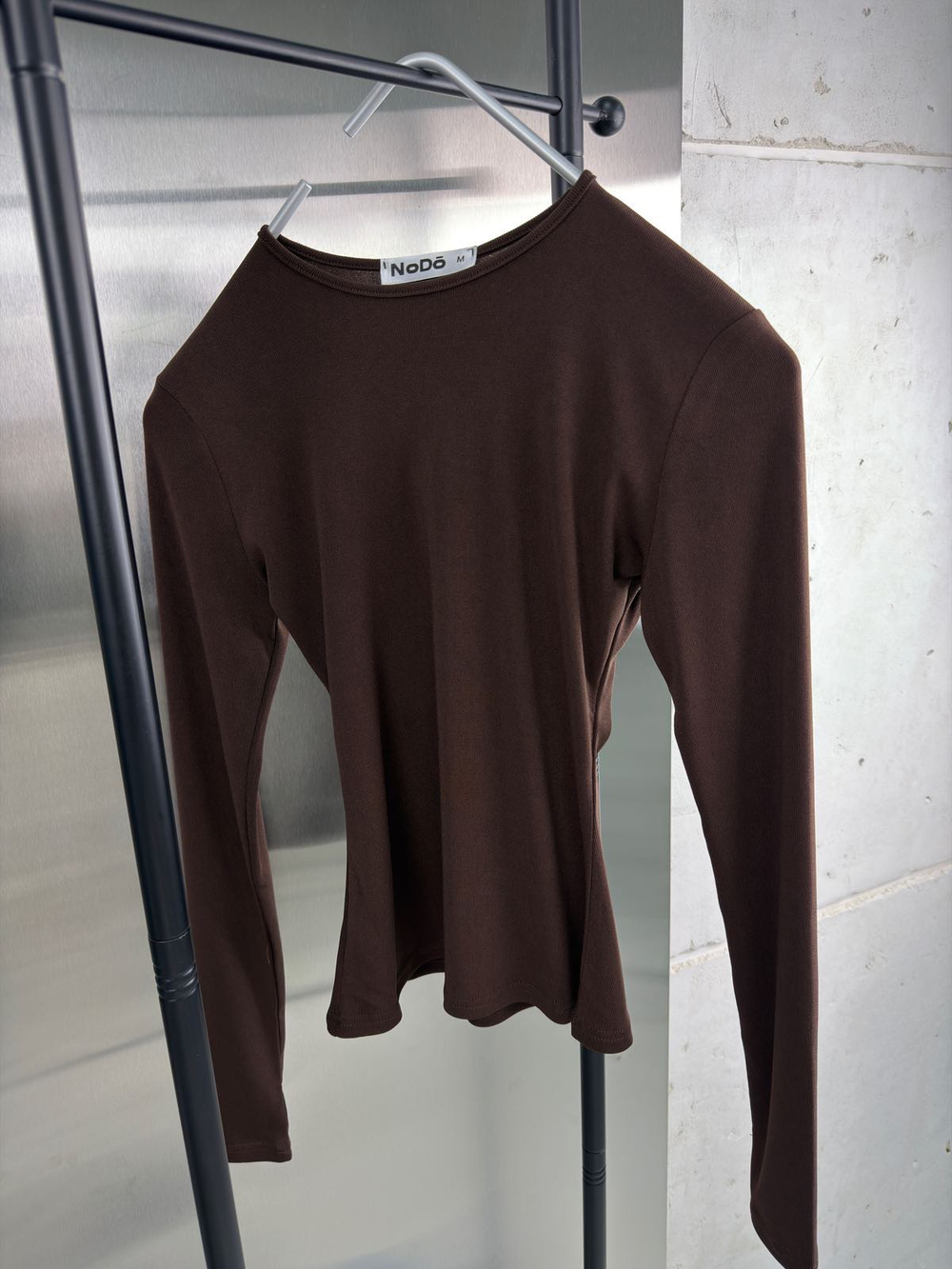 Лонгслив женский арт. 02 цвет "шоколадный"