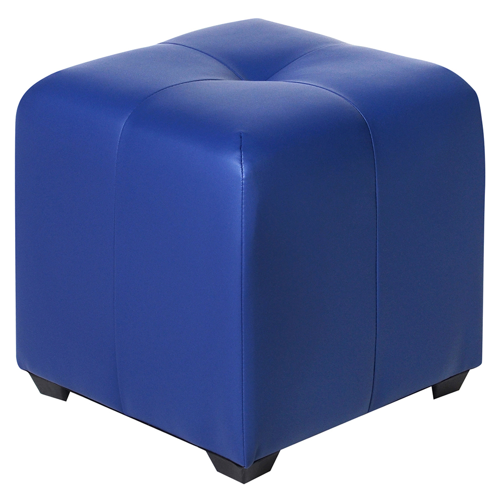 Пуф Николь Синий ЭкоКожа