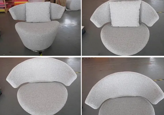 Крутящееся кресло Remy серое