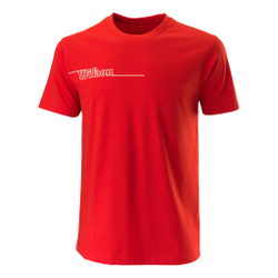 Мужское теннисное поло Wilson T-Shirt Men - Red