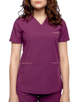 Туника медицинская женская Pulse 256 Louisiana, R143 пурпурно-фиолетовый, XS
