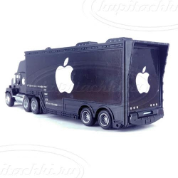 Грузовик Мак в раскраске Apple car черный  (loose)