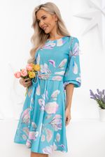 Платье Изабелла (бирюзовое) П13789-45М LT Collection