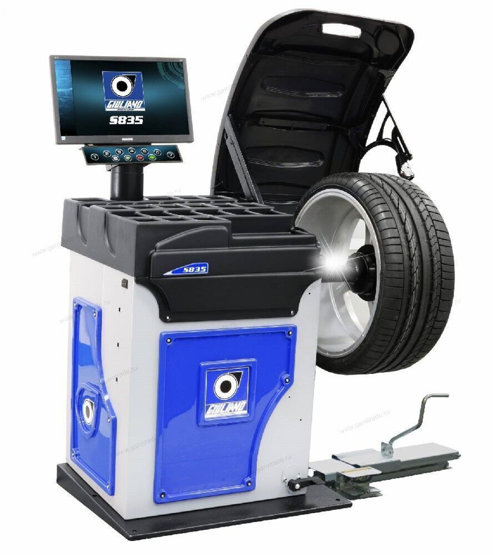 Балансировочный станок с монитором S835 Giuliano