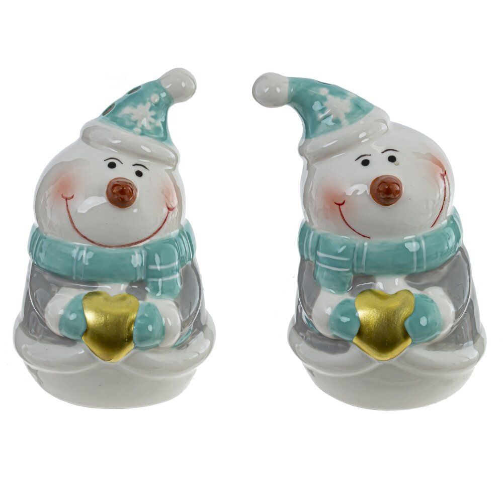 GAEM Набор: солонка и перечница "Снеговики: Сердце Зимы", L10 W5 H8 см