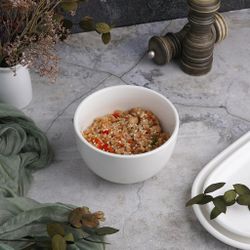 Салатник 600 мл d 12 см h8 см белый фарфор P.L. Proff Cuisine [6]