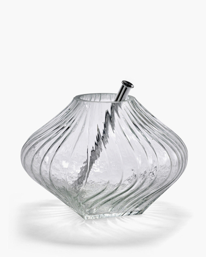 Ваза Serax °04 transparent Josephine, со стеклянной трубочкой