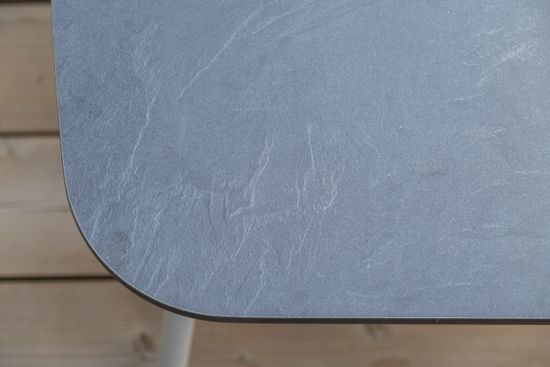 "Альбано" лаунж-зона 5-местная плетеная из роупа (веревки), каркас алюминиевый светло-серый, роуп серый меланж