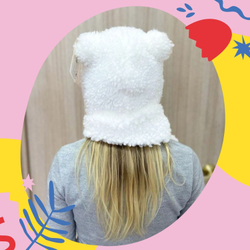 Шапка с ушками Мишка карнавальный костюм KiDWoW для девочек, мальчиков, малышей в подарок
