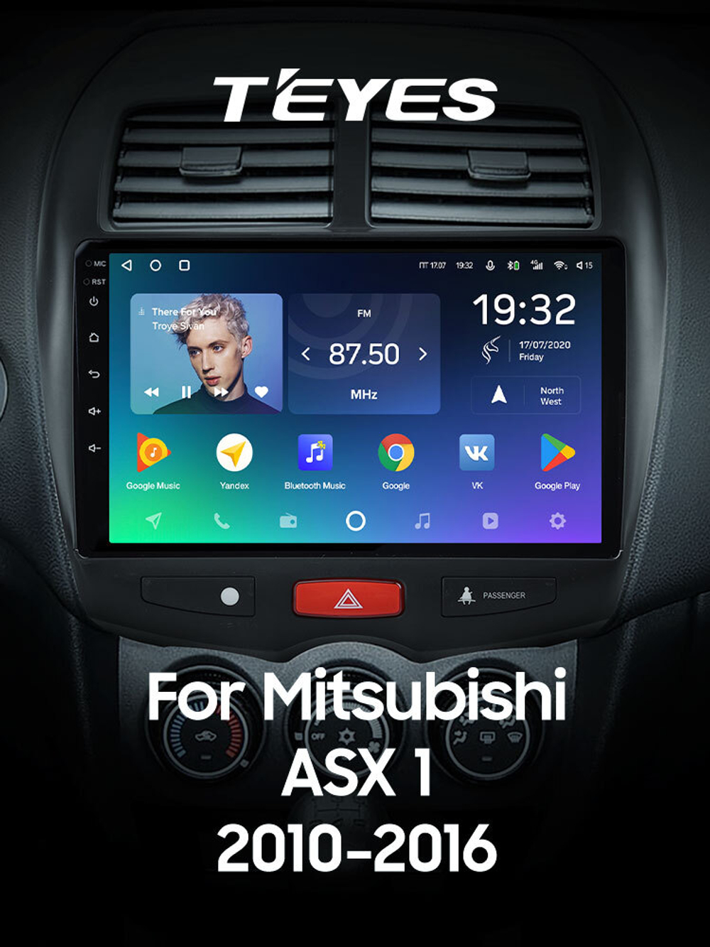 Teyes SPRO Plus 10.2" для Mitsubishi ASX 2010-2016