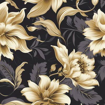 Золотые цветы