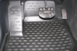 Коврики Standard, в салон ТАГАЗ Tager 06/2008- , 4 шт. (полиуретан, чёрные) Element.NLC.77.01.210