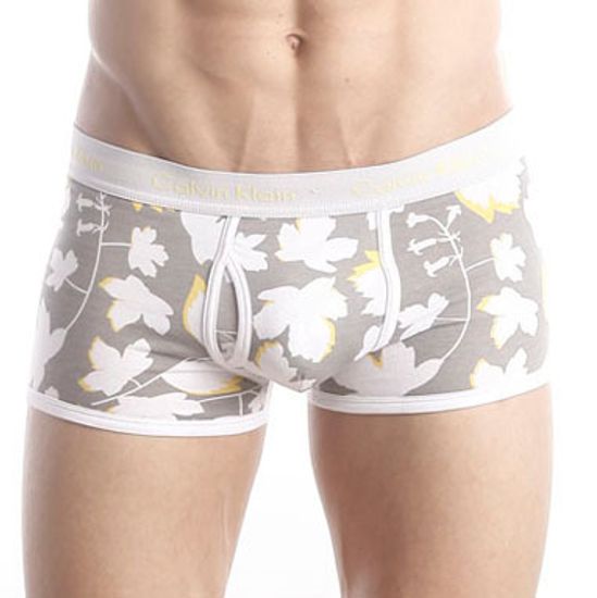 Мужские трусы боксеры Calvin Klein 365 print  Autumn Leaves