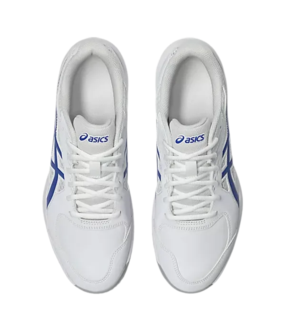 Asics Court Slide 4 Белый-Темный кобальт 2025 Кроссовки