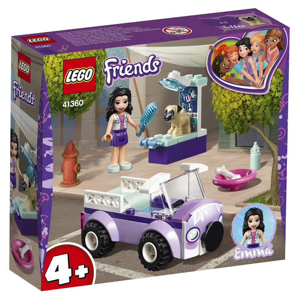 LEGO Friends: Передвижная ветклиника Эммы 41360 — Emma's Mobile Veterinary Clinic — Лего Френдз Друзья Подружки