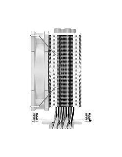 ID-COOLING SE-224-XTS WHITE LGA1700/1200/115X/AM5/AM4 (10шт/кор, TDP 220W, PWM, 4 тепл.трубки прямого контакта, White LED FAN 120mm, белый) RET