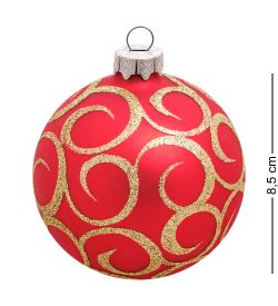 Элита НФШ-1592 Ел.украшение Шар «Снежная королева» 80 мм