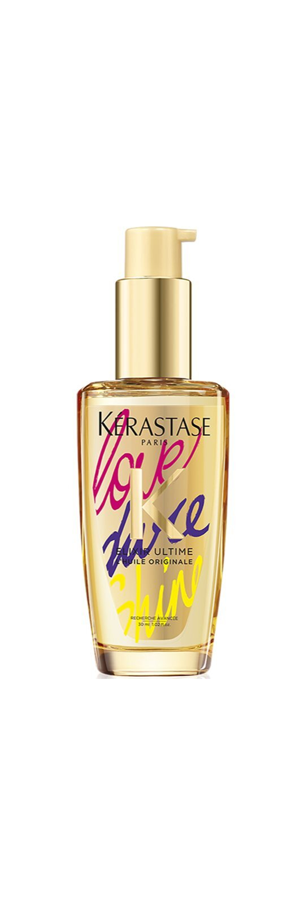 Kérastase Elixir Ultime L'huile Originale Love 30 ml limited edition - сухое масло для всех типов волос /  edycja limitowana 30  ml  / GTIN 3474637143565