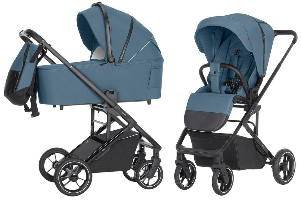 Коляска 2 в 1 Carrello Alfa CRL-6507 2024 Indigo Blue