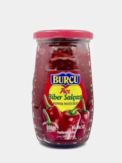 Турецкая острая перцовая паста от производителя Burcu