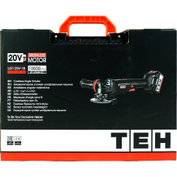 Аккумуляторная УШМ TEH LG125V-1B 20V