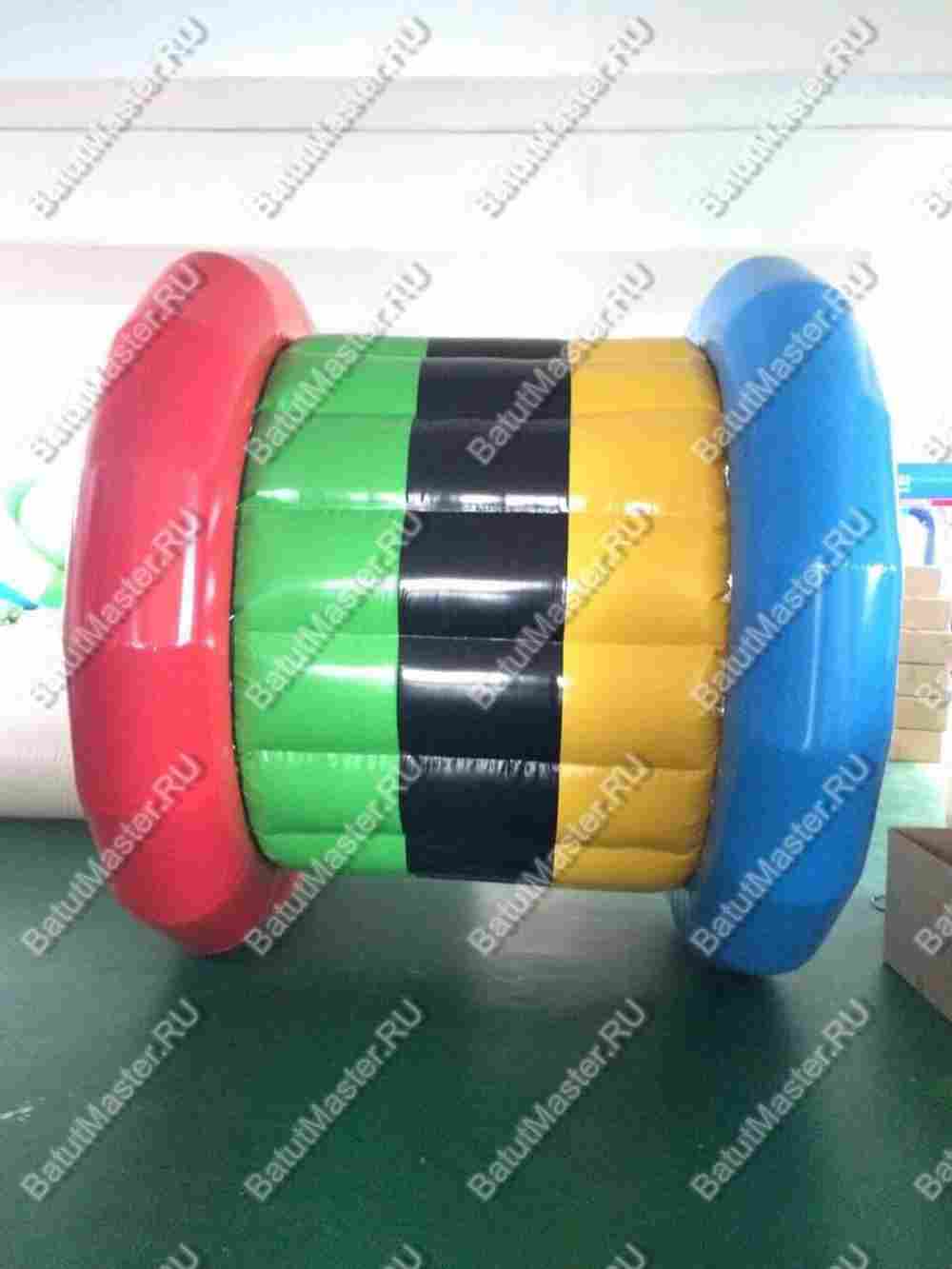 Аттракцион надувной роллер «Радуга», ПВХ, 2,4*2,2*2,2 м