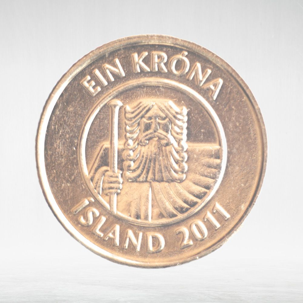 Iceland, 1 Króna, 2011, XF