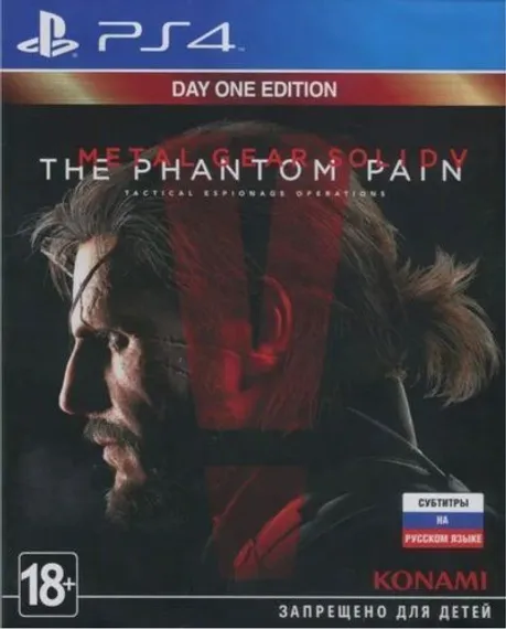 PS4 Metal Gear Solid 5 (V): The Phantom Pain (Б/У, Русские субтитры, CUSA-01154)