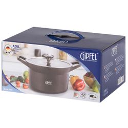 Кастрюля из литого алюминия Gipfel Azul Black 51922 20 см/2,5 л