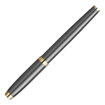 Ручка роллер Parker IM Premium Grey Core GT (2213778) F черн. черн. подар.кор.