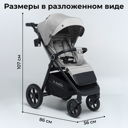 Прогулочная коляска BubaGO Bass