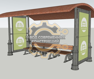 Фигурные чугунные остановки