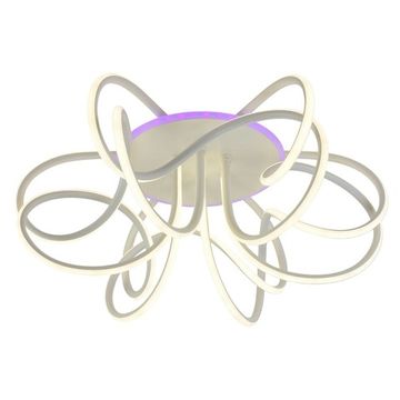 Люстра потолочная светодиодная 18065 WHT 240W+8W RGB белый Profit Light