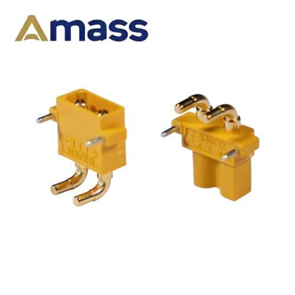 Разъем XT30 PW (папа-мама) 500V 60A