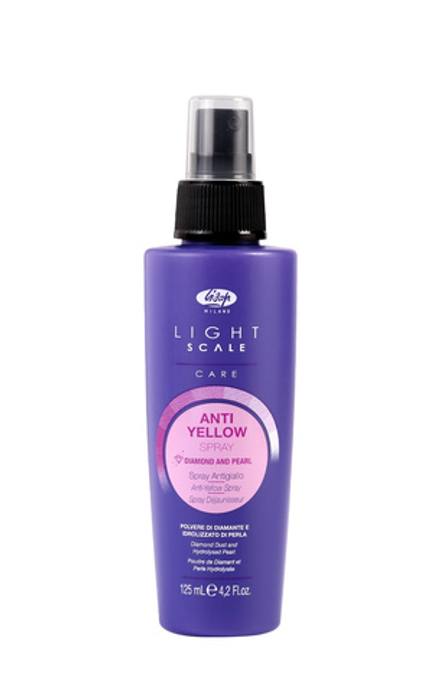 Спрей для осветленных, мелированных и седых волос – “Light Scale Care Anti Yellow Spray” 125 мл