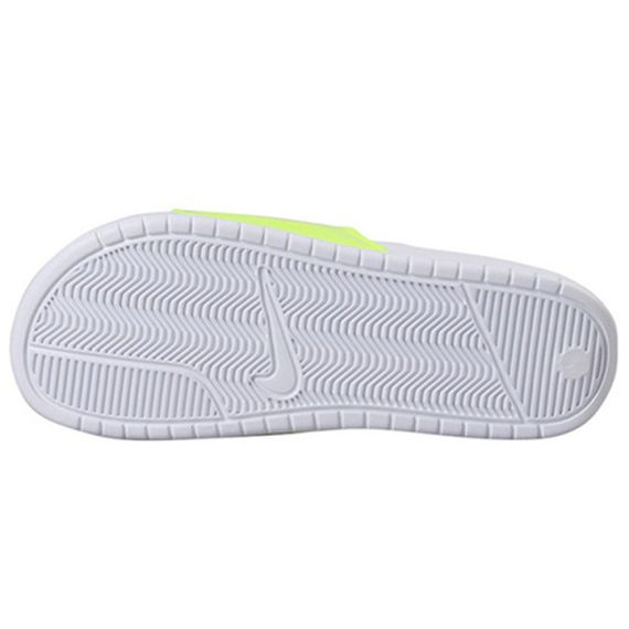 Nike Benassi JDI Print 'Fluorescent Yellow'