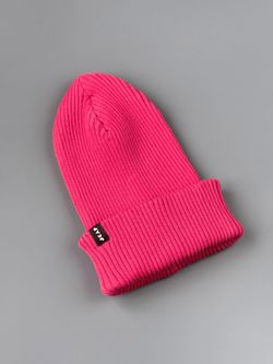 Шапка вязаная весенняя/осенняя МУЛА (Фуксия)
