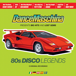 LP: Various Artists — «DanceMaschina: 80s Disco Legends» (2025) [Limited Lime Vinyl]