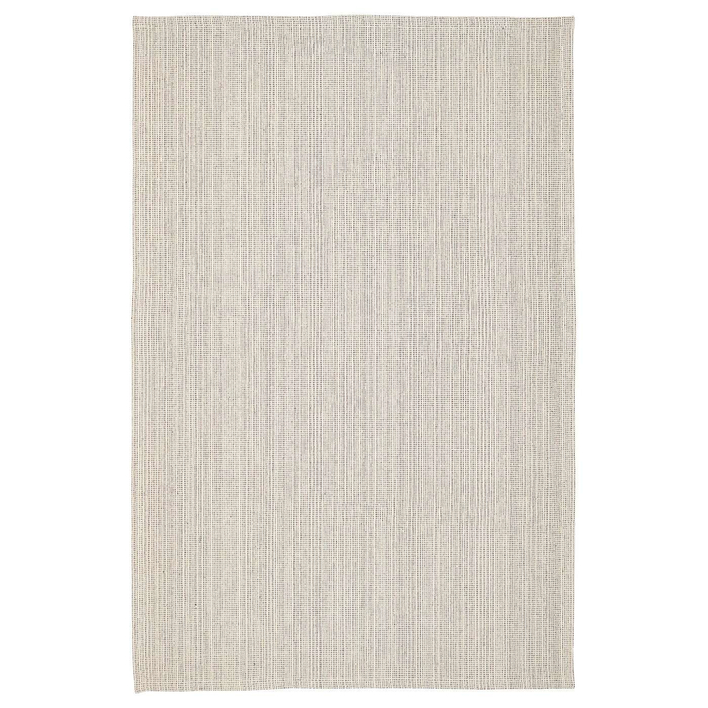Безворсовый ковер IKEA TIPHEDE (ТИФЕД), Хлопок, Бежевый, 120x180 см