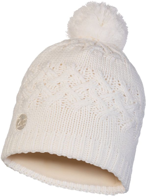 Шапка вязаная с флисом Buff Hat Knitted Polar Savva White Фото 1