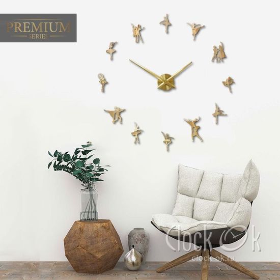 Настенные 3D часы Dance