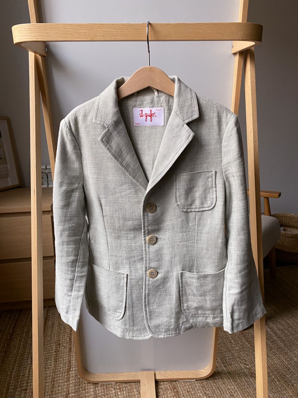 Новый льняной пиджак Il Gufo, 128