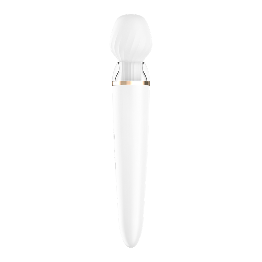 Вибромассажер Satisfyer Double Wand-er белый