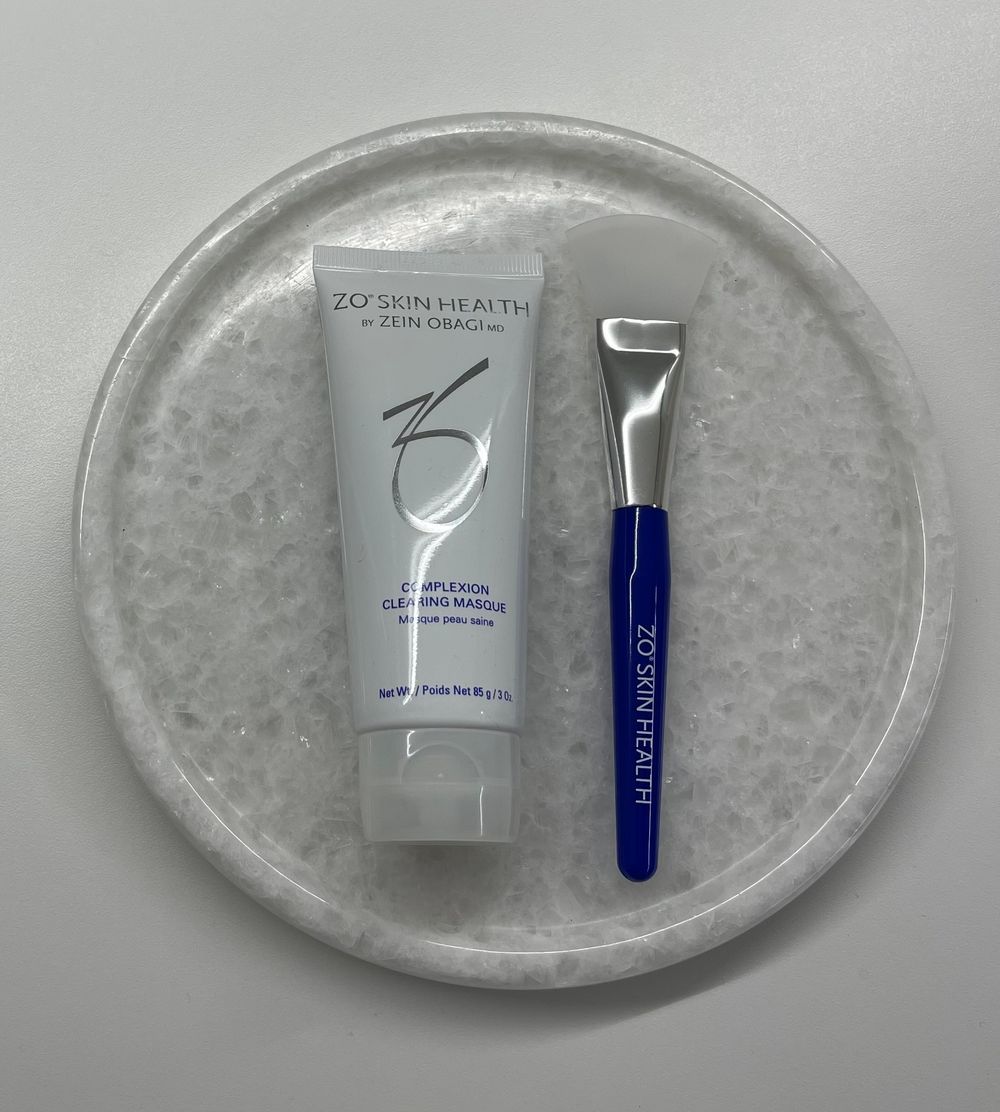 Набор Zein Obagi Sulfur Masque Серная маска (Complexion Clearing Masque) 85 гр (полноразмерная)  + кисть-аппликатор