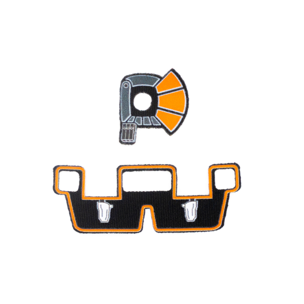 Комплект тканевых аксессуаров для клонов коммандеров (Цвета в ассортименте)