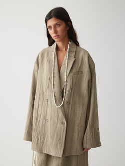 Жакет двубортный