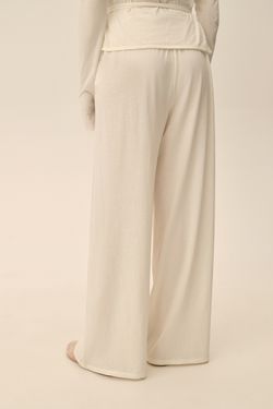 Брюки трикотажные (Ballet princess), молочные