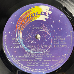 Винтажная виниловая пластинка LP The Moody Blues To Our Children's Children (Japan 1978) (Obi) Floating