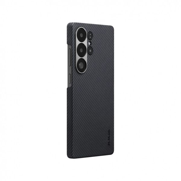 Чехол Pitaka Tactile Woven для Samsung Galaxy S25 Ultra, Черный | Twill