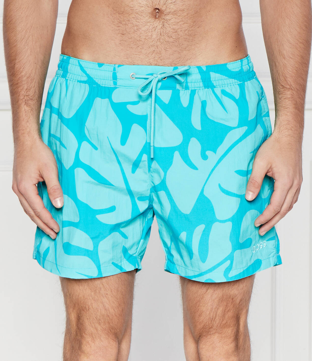 Шорты для плавания Bari BOSS BLACK - голубой(50515729)